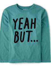 Boys Yeah But Graphic Tee