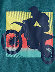 Boys Dirt Bike Graphic Tee