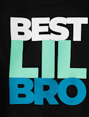 Baby And Toddler Boys Best Lil Bro Graphic Tee