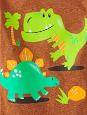 Baby And Toddler Boys Dino Graphic Tee