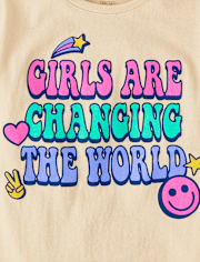 Girls Changing The World Graphic Tee