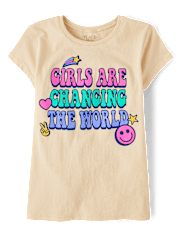 Girls Changing The World Graphic Tee