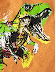 Boys Dino Sketch Graphic Tee