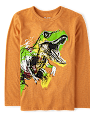 Boys Dino Sketch Graphic Tee