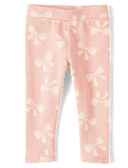 Baby And Toddler Girls Print Cozy Leggings