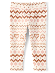 Baby And Toddler Girls Print Cozy Leggings
