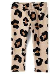 Baby And Toddler Girls Print Cozy Leggings