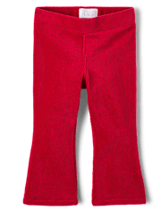 Baby And Toddler Girls Stretch Faux Corduroy Flare Pants