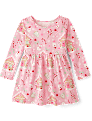 Baby And Toddler Girls Christmas Everyday Dress