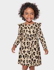 Bébé Et tout-petit, fille Leopard Flutter Robes