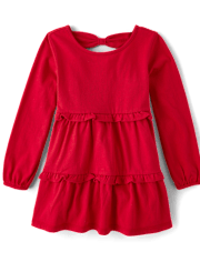 Bébé Et tout-petit, fille boucle au dos Tiered Robes