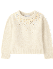 tout-petit, fille Paillettes Chandails