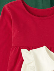 Baby And Toddler Girls Joy Top 3-Pack