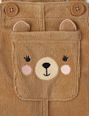 Toddler Girls Bear Skirtall 2-Piece Outfit Set