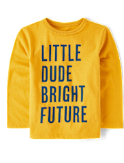 Baby And Toddler Boys Bright Future Graphic Tee