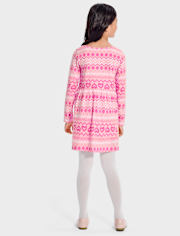 Girls Heart Fairisle Everyday Dress