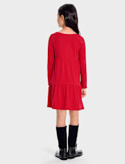 Girls Tiered Dress