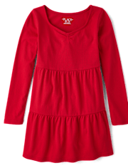Girls Tiered Dress