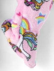 Pyjama une pièce licorne pour bébés et petites filles - Polaire douce