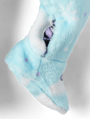 Baby And Toddler Girls Winter Animals Footed One Piece Pajamas - Cozy Fleece