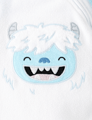 Pyjama une pièce en micropolaire Yeti pour bébé et tout-petit