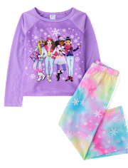 Girls Snow Pajamas