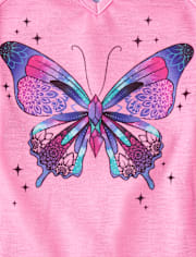 Girls Butterfly Pajamas