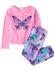 Girls Butterfly Pajamas