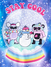 Girls Snow Globe Pajamas