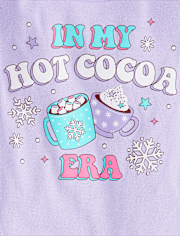 Girls Hot Cocoa Era Snug Fit Cotton Pajamas