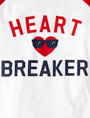 Boys Heartbreaker Snug Fit Cotton Pajamas