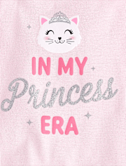 Baby And Toddler Girls Princess Era Snug Fit Cotton Pajamas