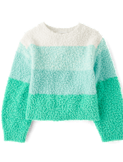 Girls Striped Sweater