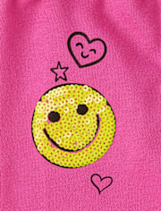 Girls Graphic Fleece Jogger Pants
