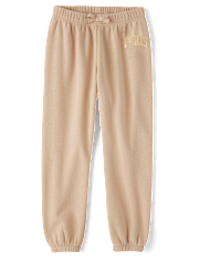 Girls Graphic Cozy Jogger Pants