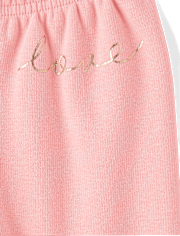 Girls Graphic Cozy Jogger Pants