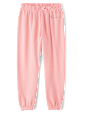 Girls Graphic Cozy Jogger Pants