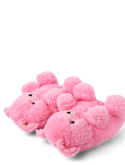 Toddler Girls Bear Slippers