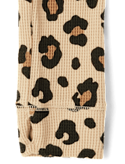 Haut Henley Fille Imprimé Isotherme