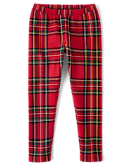 Girls Print Cozy Leggings