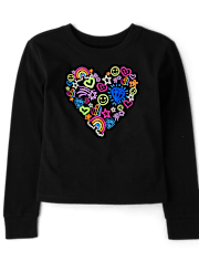 Girls Graphic Top