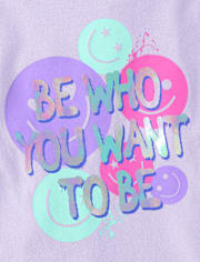 Girls Graphic Top