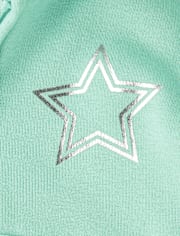 Girls Graphic Cozy Zip Up Hoodie