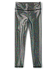 Girls High Shine High Rise Leggings