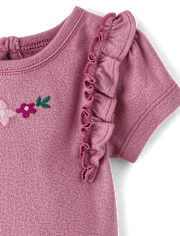 Baby Girls Floral Bodysuit 5-Pack