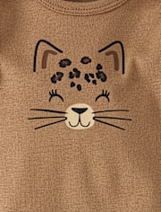 Baby Girls Leopard Bodysuit 5-Pack