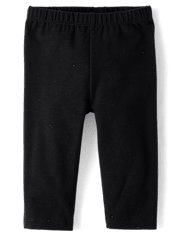 Baby Girls Leopard Ruffle Leggings 2-Pack