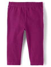 Baby Girls Floral Ruffle Leggings 2-Pack