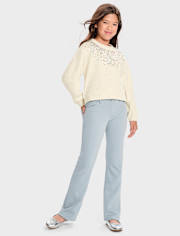 Pantalon Fille Cozy Flare