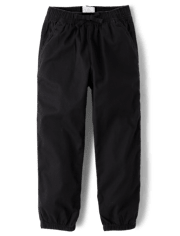 Girls Twill Jogger Pants
